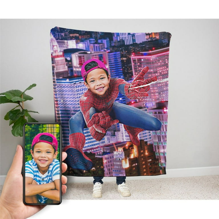 Plush blanket personalized sale