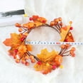 thumbnail image 3 of Boho Vela Anillos Zulema Coronas Pilar 4.72in Hojas de arce, 3 of 8