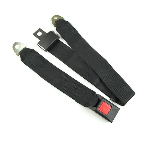 SPRING PARK Universal Adjustable 2 Point Safety Seat Belt, Easy to Install, for Cars and Trucks