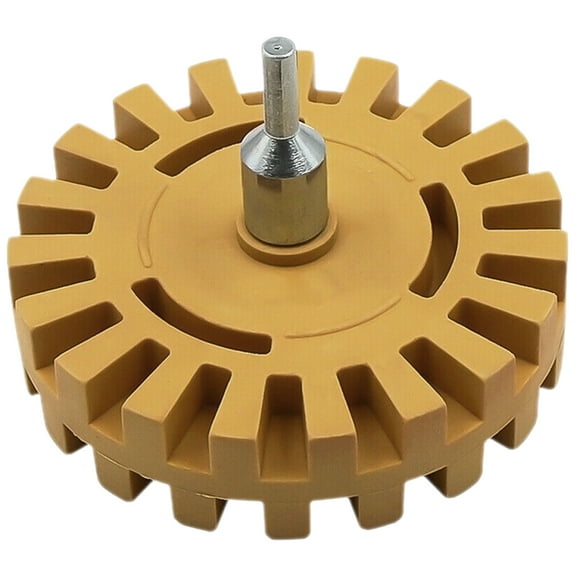 OUNONA  Remove Rubber Wheel Adhesive Remover Skin Car Decals Erasers Stickers