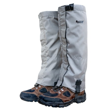 Snow Gaiters - Winter Gaiters - Mountain Gaiters - Water Resistant and Fleece Lined Snow Boot Gaiters - SHIPS (Best Way To Ship Boots)