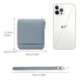 thumbnail image 3 of GAEKEAO Womens Wallet RFID Blocking Zip Around Wristlet Wallet Vegan Leather Card Holder Purse with Change Pocket, 3 of 6
