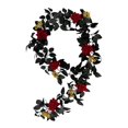 thumbnail image 1 of Couronne de Vigne de Rose Feuille d'Érable d'Automne pour Halloween Maison et Extérieur avec Couronnes de Bulbes Réalistes pour Porte d'Entrée Couronnes de la Saint-Valentin pour Porte d'Entrée Couronne Lumineuse Couronne de Tête, 1 of 4