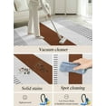 thumbnail image 5 of Boho Brown Area Rug for Bedroom 4x6 Ft Striped Tribal Farmhouse Style Super Soft fuzzy Throw Rug Non-Slip Fluffy Plush Indoor Floor Carpet for Living Room Nursery Home Decor, 5 of 8
