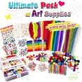 thumbnail image 1 of Juguete, 1000+ Uds Caja De Manualidades Para Regalo Juego De Suministros Para Manualidades Y Manualidades Para Niños Juego De Suministros Para Manualidades Para Niños Pequeños Proyecto Escolar Muyoka Hogar, 1 of 6