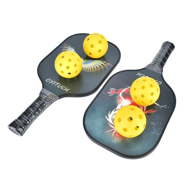 Juego de Pickleball, juego de paletas de Pickleball, accesorios de Pickleball de carbono, equipo deportivo, aspecto llamativo
