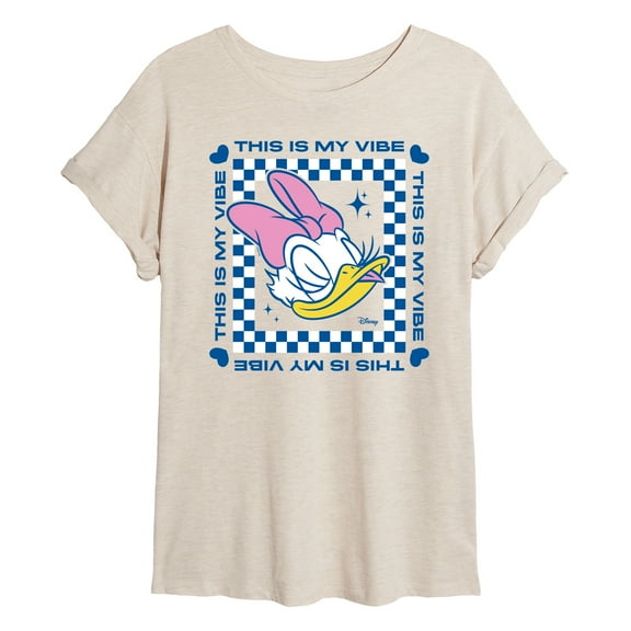 Disney - Daisy - This Is My Vibe - Juniors Ideal Flowy Muscle T-Shirt