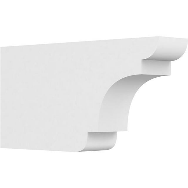 Ekena Millwork RFTP04X10X20NEB 10 x 4 x 20 in. Standard New Brighton Architectural Grade PVC Rafter Tail