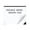 White (22" x 17" Double Side Pad), variant on Desk Blotter Doodle Pad with 25 Perforated Sheets,1 Pack, 80 GSM Paper, Writing Pads for Office or Home Use