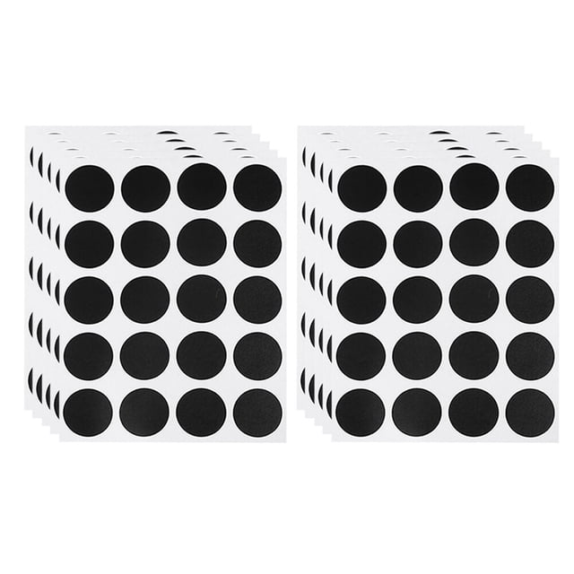 10 Sheets Adhesive Label Chalkboard Sticker Labels Kitchen Seasoning Bottle Stickers