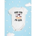 thumbnail image 3 of Holy Cow I'm Cute Bodysuit Infant -Smartprints Designs,  6 Months, 3 of 4