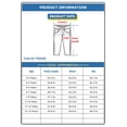 thumbnail image 3 of KIDSCOOL SPACE Girls Denim Cargo Pants 5-13Y, Wide Leg Jeans With Flap Pockets for Kids,Grey Blue,9-10 Years, 3 of 6