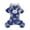 Blue, variant on SPRING PARK Cat Dog Down Jacket Hoodie Coat Pet Clothes Warm Clothing for Small Dogs Winter