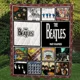 thumbnail image 3 of Manta de franela suave con diseño de banda de rock y música, manta con la firma de los Beatles, póster artístico suave, colcha, sofá, funda de aire acondicionado, 3 of 5