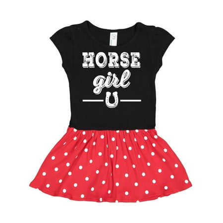 

Inktastic Horse Girl Cowgirl Equestrian Gift Toddler Girl Dress