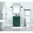 thumbnail image 6 of 24 inch single bathroom vanity in green, 6 of 8