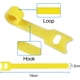 thumbnail image 2 of 120 Piezas Bridas de Velcro para Cables 12 x 150 mm (Paquete de 4 Colores), Bridas de Nylon Reutilizables, Bridas de Velcro para Cables, Bridas para Cables, Cables de PC, Cables Eléctricos, 2 of 5