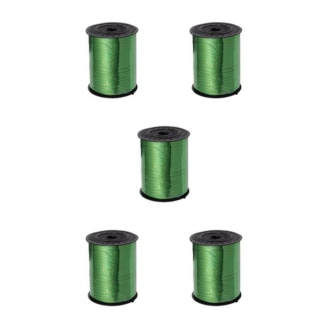 Thinsony Sturdy And Durable Decoration Ribbon Crafts And Gift Packaging Environmentally Friendly Tidy green ribbon 5Set