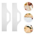thumbnail image 4 of KAKOWELY charcuterie board 2pcs Charcuterie Board Template Acrylic Router Template Cutting Board For Woodworking Handle Stencils Guide Tools For Kitchen10.98"X3.5"X0.14", 4 of 5