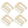 thumbnail image 1 of Unique Bargains 1.26' 32mm Webbing Release G Hook Buckle Adjusters for Backpack Strap, 4Pack Gold Tone, 1 of 5