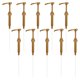 thumbnail image 1 of GOOHOCHY 10 unidades de bomba para jarabe de café, botella de repuesto para loción, champú y jarabe., 1 of 8