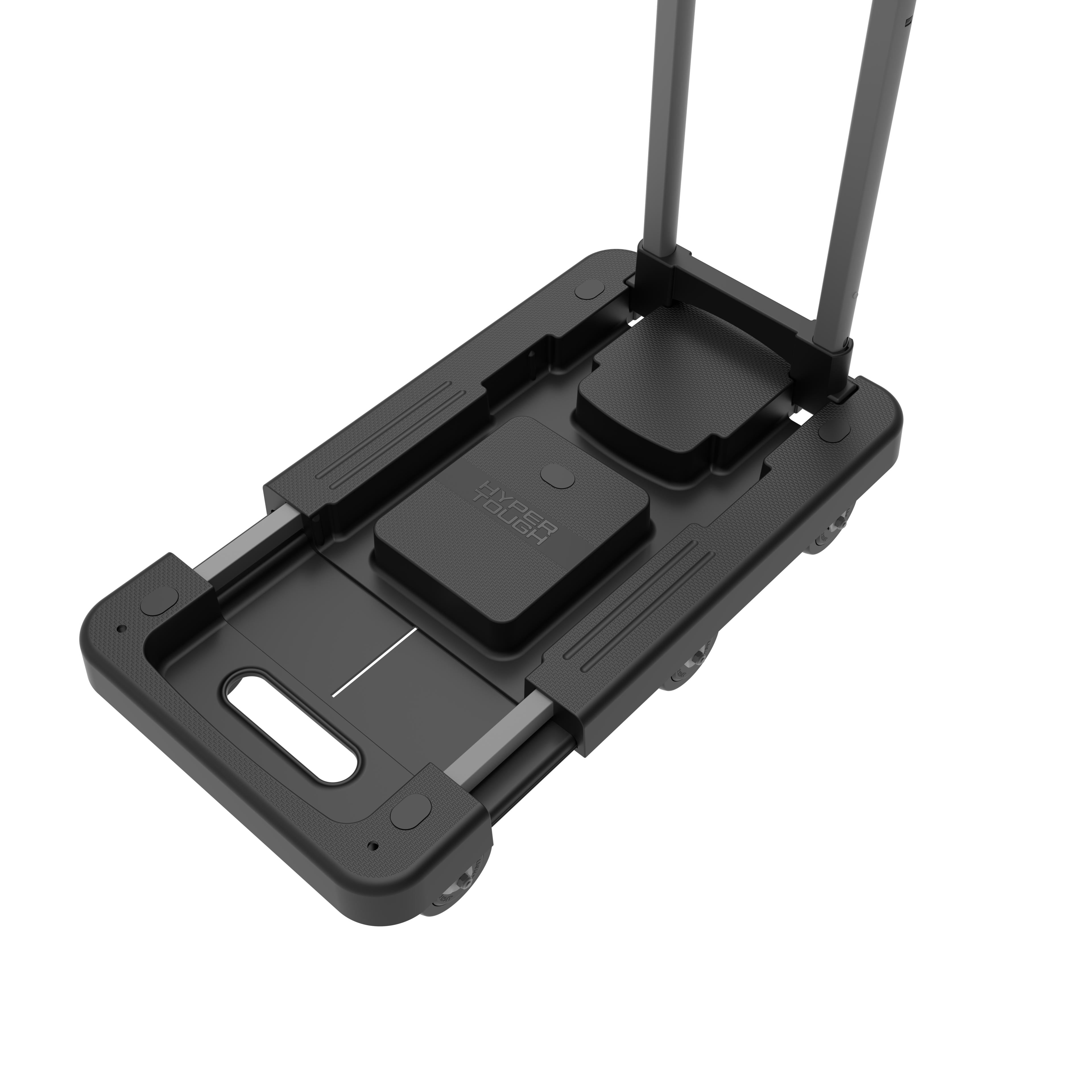 Hyper Tough Adjustable Folding Hand Truck with Aluminum Frame, 500 lb Capacity