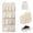 Oat Beige, variant on 6 Set Packing Cubes for Travel, Compressible Luggage Organizer Bags, Vacation Storage for Men Women, Peach Pink