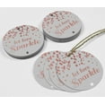 thumbnail image 4 of Inkdotpot Rose Gold Foil Paper Hang Tags Let Love Sparkle Wedding Favor Tags 50 Pieces, 4 of 6
