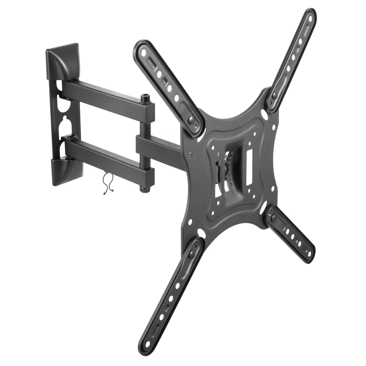 Full-motion TV Wall Mount for most 23"-55" flat panel TVs in Black