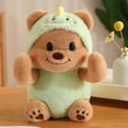 thumbnail image 5 of KUFptva Stuffed Bear Toy Cartoon Bear Figure Soft Toy Room Emotion Appease for Toddlers Girls Office Ornaments, 5 of 7