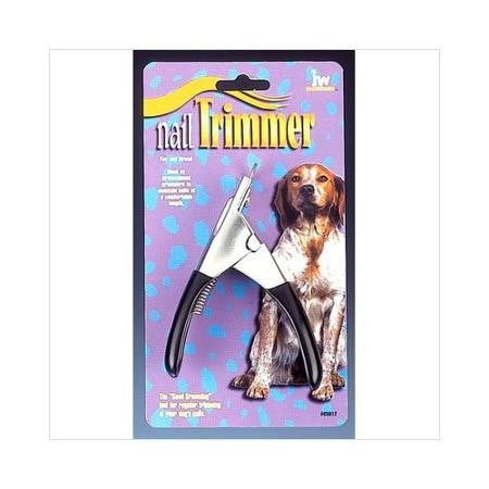 Guillotine Dog Nail Clipper - J.W. Pet Company Soft Grip Guillotine Pet Nail Clipper