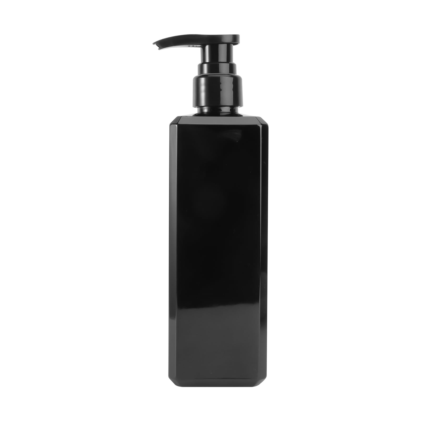 NUOLUX 1pc Liquid Soap Bottle Shampoo Bottle Lotion Pump Bottle Shower Gel Holder Empty Container 500ml Black