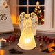 thumbnail image 4 of LED Light Emitting Cherubs Acrylic Imitation Crystal Angelic Ornament Christmas Decoration Angelic Night Light, 4 of 6