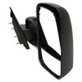 thumbnail image 6 of KarParts360 For Chevy Silverado 1500 LD 2019 Door Mirror Passenger Side | Textured Black | Manual | Foldaway | Non-Heated | Extendable Towing Mirror Dual Lens w/Blind Spot Glass | GM1321455 | 2282039, 6 of 9