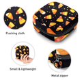 thumbnail image 3 of 1Pc Cute Period Bag Menstrual Cup Pouch, Large Storage Bag Sanitary Purse for Sanitary Napkin Pads, Cute Candy Halloween Pattern Pads Organizer for Girls Women, 3 of 6