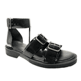 thumbnail image 3 of Blake double buckle chunky sandal black, 3 of 4