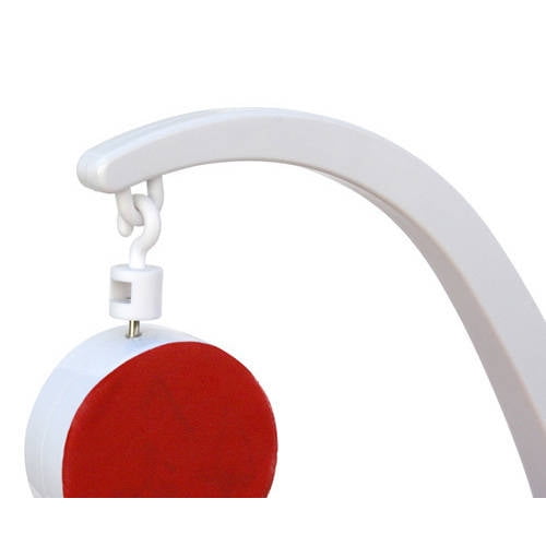 J.L. Childress Crib Mobile Attachment Clamp, White