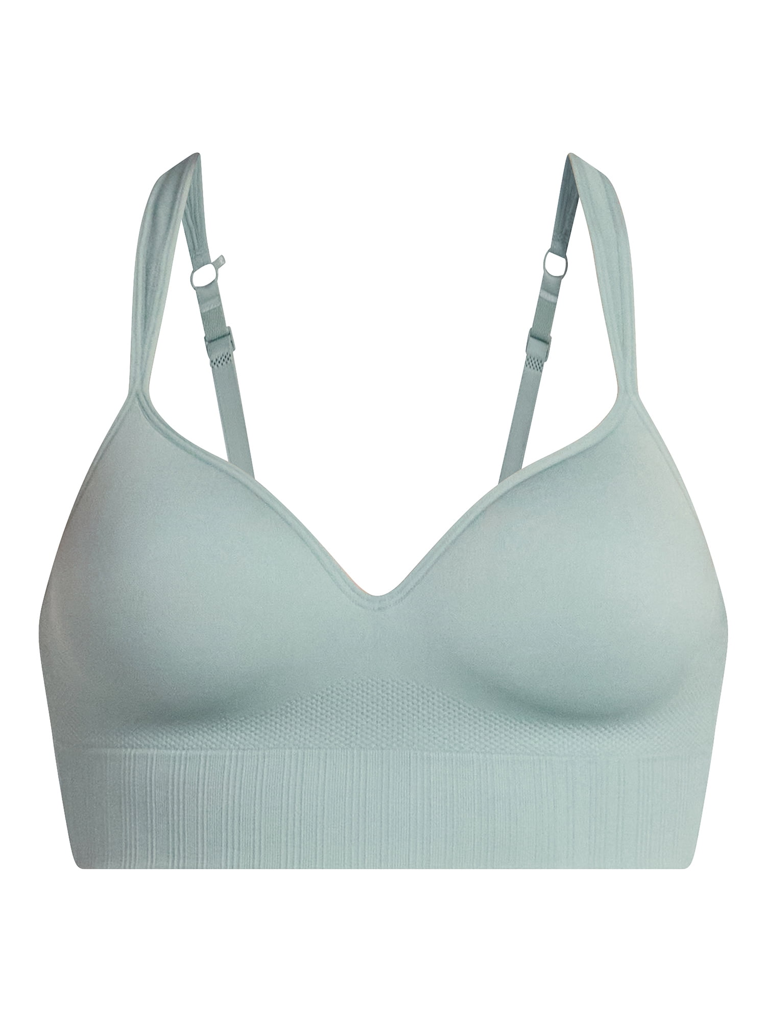 Avia Women's Medium Support Molded Plunge Sports Bra, Sizes S-XXXL