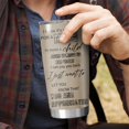 thumbnail image 5 of Army Dad Tumbler, Dad Tumbler 20 Oz Stainless Steel with Lid, Veteran Dad Coffee Mug, Camo Travel Cup, Gifts for Soldier Patriotic Father, Gifts for Dad, Father Days Gift, 5 of 6