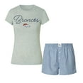 Denver Broncos Women's 2-Piece Pajama Short Set - Samsclub.com