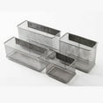 TTUHYWXI Wire Mesh Storage Basket, Caddy, Container, Desk Tray, Office