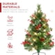 thumbnail image 3 of Juego de 2 LED Artificial Trees Best Choice con batería exterior de 62 cm, 3 of 7