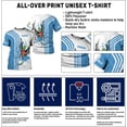 thumbnail image 5 of Guatemala Shirt - 3D Guatemala Flag Camisa, Guatemalan Pride T-Shirt for Men & Women (XL), 5 of 6