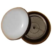 Magic Sliders L P 4225 4 Pack 7/8-1 RND Slider, 1 Pack, White/Black