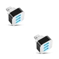 thumbnail image 1 of crativent Charger USB Hub USB2.0 Electronic Charging Expander Splitter Adapter Office Circuit for Protection Extender for Phone 1PC 2Set, 1 of 6