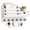 A-White, variant on Key Holder Wall Mount: Key and Mail Holder for Wall with 6 Hooks and Storage Drawer, Easy Installation Key Rack for Entryway Home Decor