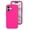 Hot Pink, variant on Silicone Case with Soft Microfiber Lining for iPhone 16 with Tempered Glass Screen Protector - Hot Pink