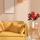 thumbnail image 4 of Peonía artificial con purpurina | Arreglo floral de plástico de 7 cabezas para decoración del hogar | 50 cm de alto | Rosa, rojo, amarillo, naranja, morado y blanco, 4 of 6