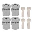 thumbnail image 1 of Adaptador hexagonal de rueda Hugo 12 mm a 17 mm Extensión de Compensación 15 mm, 1 of 7