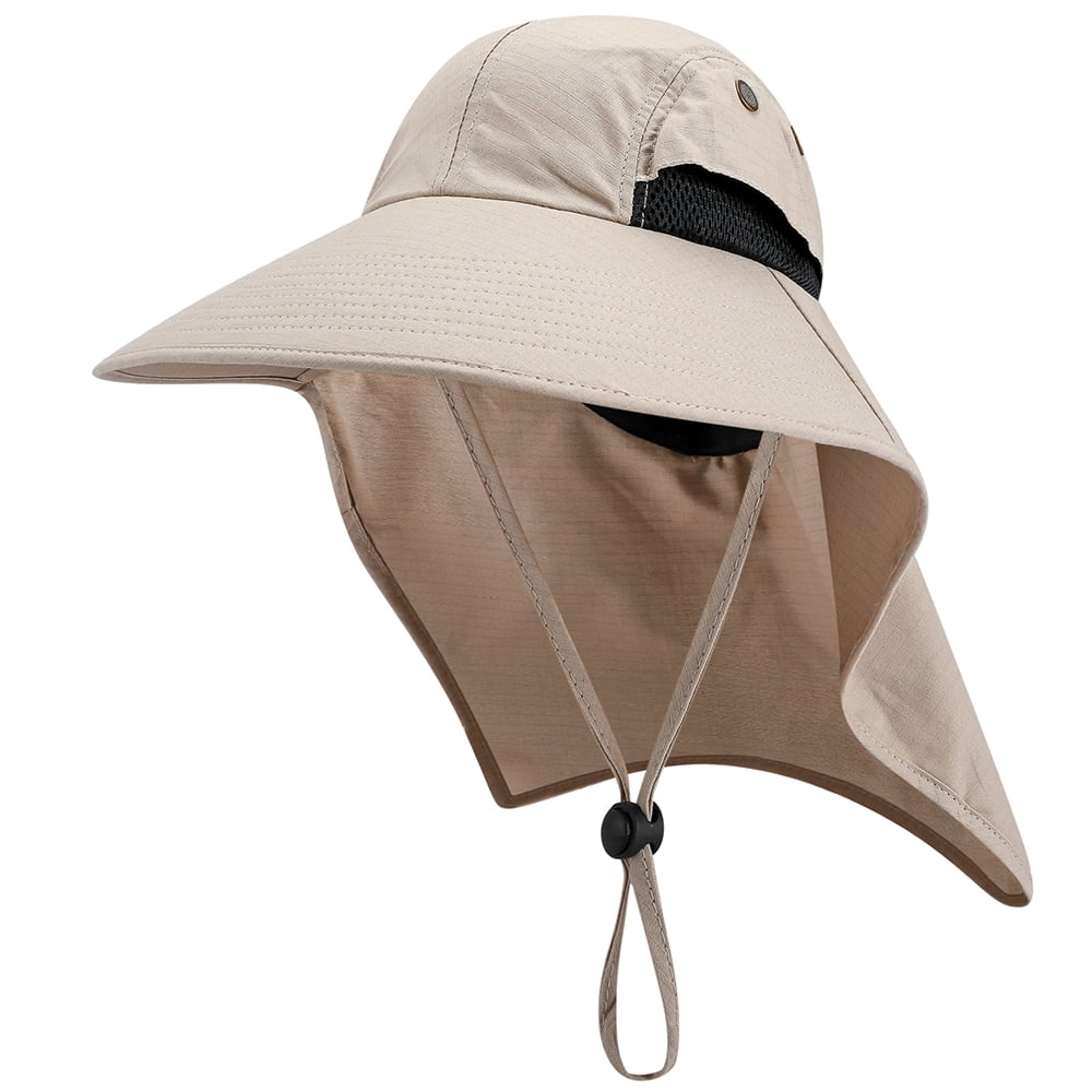 hat with neck flap walmart